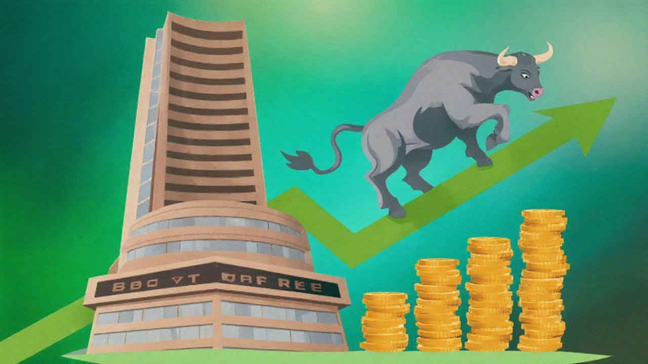 Sensex Weekly Expiry पर बाजार का उत्साह, Sensex में 350 अंक की उछाल