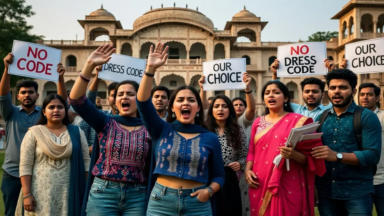 यूपी कॉलेजों में ड्रेस कोड विवाद: 'सरकार चुन सकते हैं, तो कपड़े क्यों नहीं?'